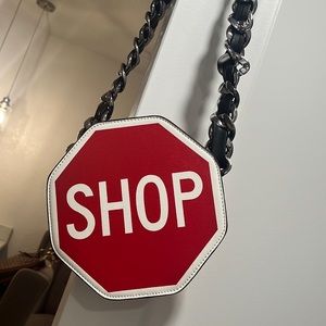 “SHOP” Sign Handbag